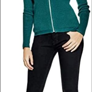 Guess Malina Zip Up Sweater